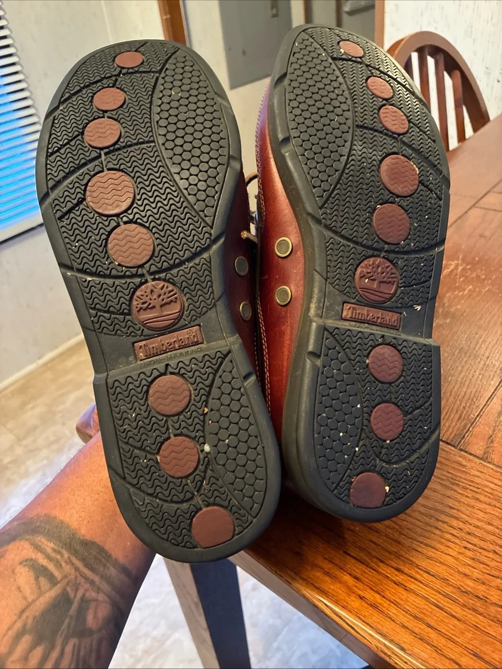 Timberland Echo Bay Boat Shoes Men’s 9.5 Leather Vintage 2 Eye Deck Shoes 71026